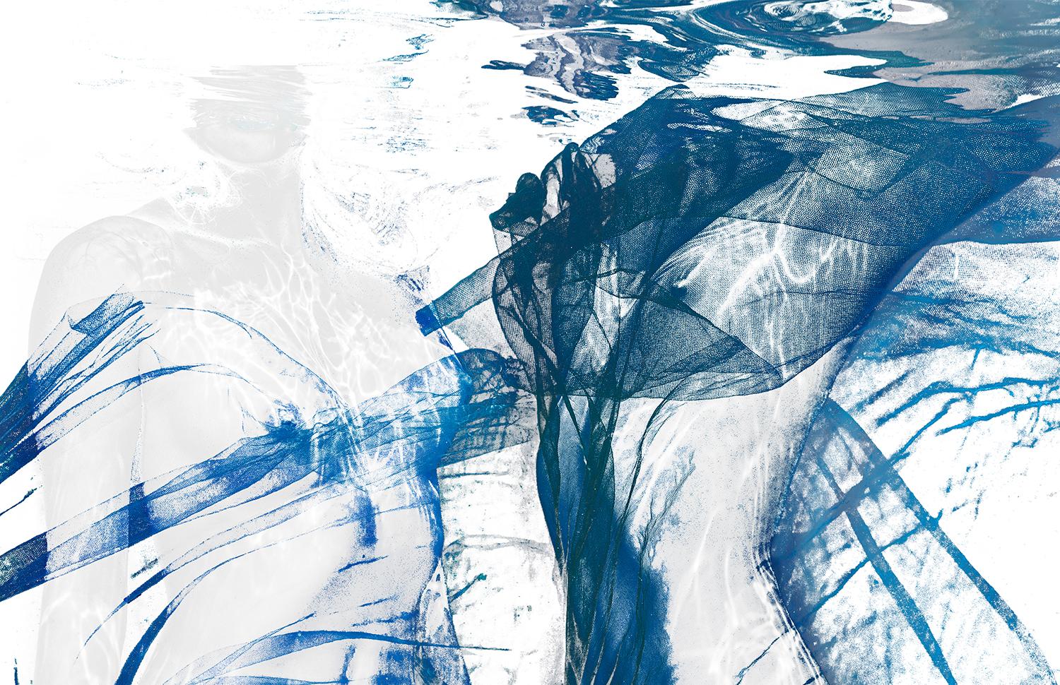 Winter - underwater photograph - Four Seasons - print on paper 24 x 40