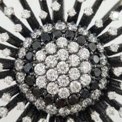 Alex Soldier 12 Carat Diamond Cocktail Ring Statement Pendant