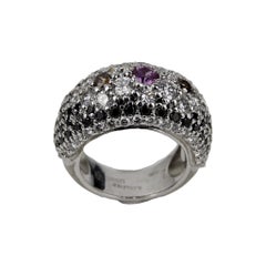Alex Soldier 18K White Gold Diamond Ring