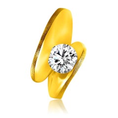Alex Soldier Dance of Life Diamond Gold Engagement Cocktail Ring Made in NYC