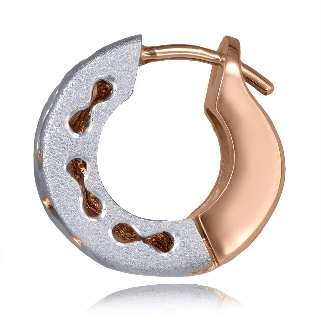 Contemporary Alex Soldier Diamond 18K Gold Huggie Hoop Earrings Handmade in NYC One of a kind For Sale