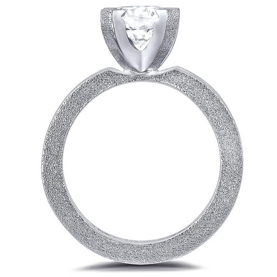 da uomo o donna Alex Soldier Anello di fidanzamento in oro con diamante Unico nel suo genere Made in NYC in vendita