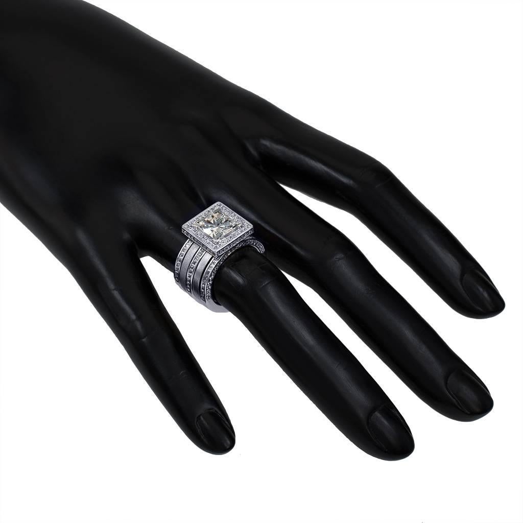 Alex Soldier Anello di fidanzamento in oro con diamante Made in NYC in vendita 5