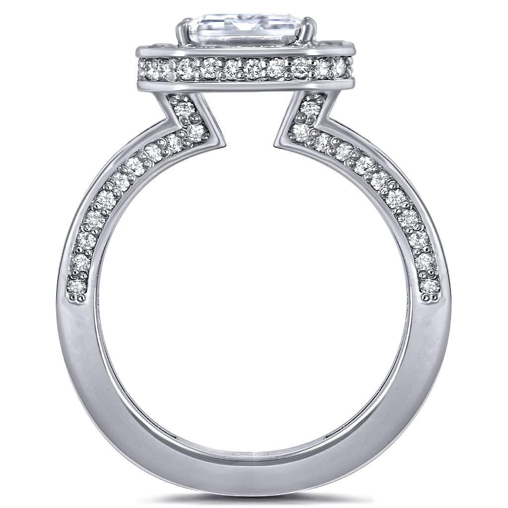 Contemporaneo Alex Soldier Anello di fidanzamento in oro con diamante Made in NYC in vendita