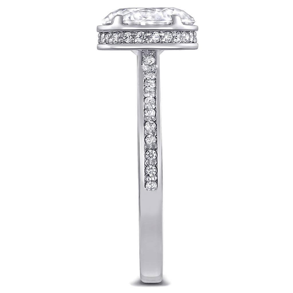 Contemporaneo Alex Soldier Anello di fidanzamento in oro con diamante Made in NYC in vendita