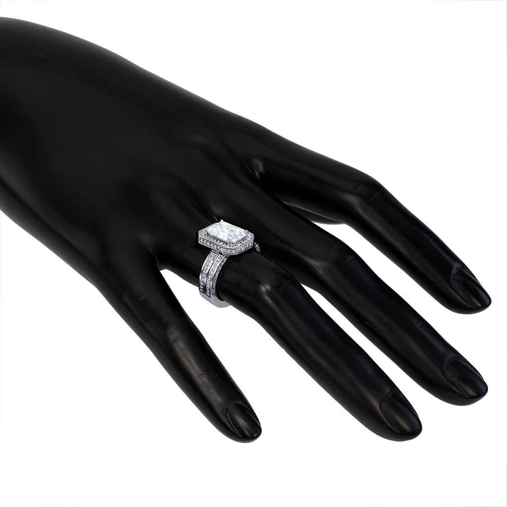 Alex Soldier Anello di fidanzamento in oro con diamante Made in NYC in vendita 1