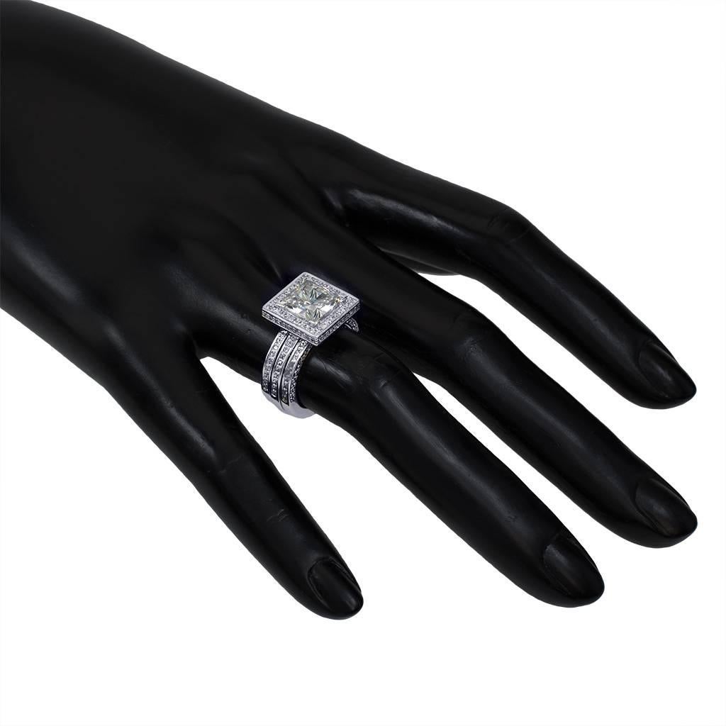Alex Soldier Anello di fidanzamento in oro con diamante Made in NYC in vendita 2