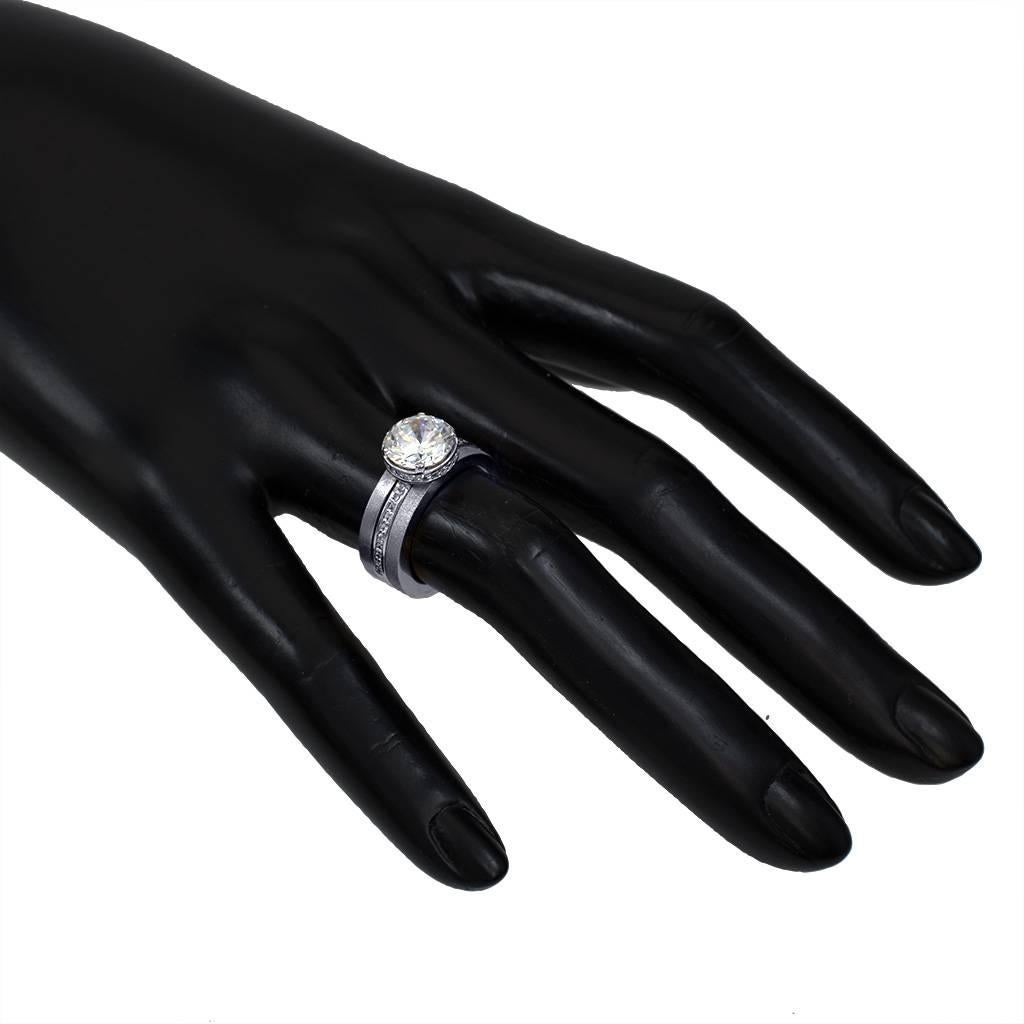 Alex Soldier Anello di fidanzamento in oro con diamante Made in NYC in vendita 3