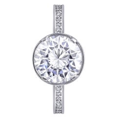 Alex Soldier Anello di fidanzamento in oro con diamante Made in NYC