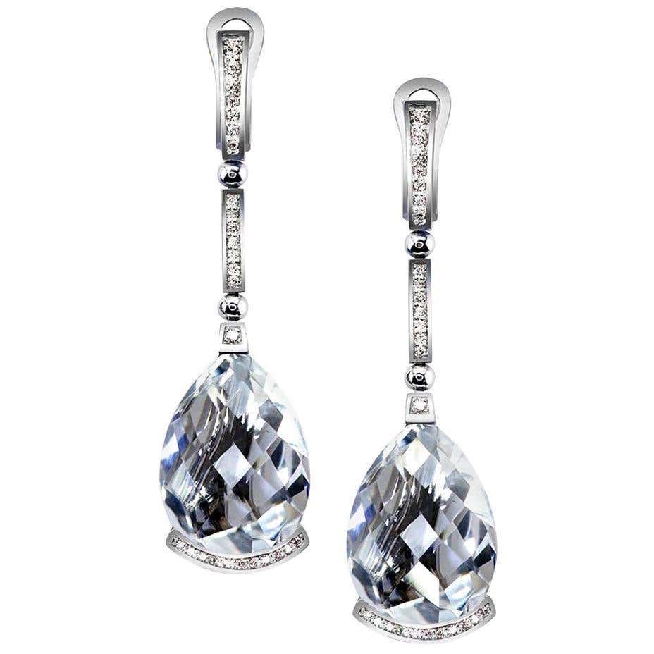 Diamond, Pearl and Antique Dangle Earrings - 8,057 For Sale at 1stdibs ...