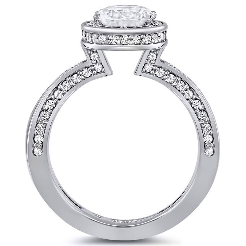 Contemporain Alex Soldier Eternal Love Diamond Engagement Ring One of a Kind Handmade in NYC (Bague de fiançailles en diamant pour l'amour éternel, unique en son genre, faite à la main à New York) en vente