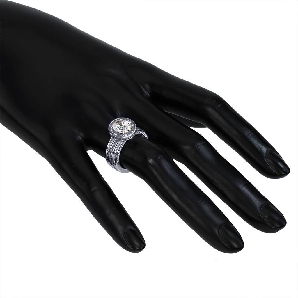 Alex Soldier Anello di fidanzamento in oro con diamante, amore eterno, unico nel suo genere in vendita 1