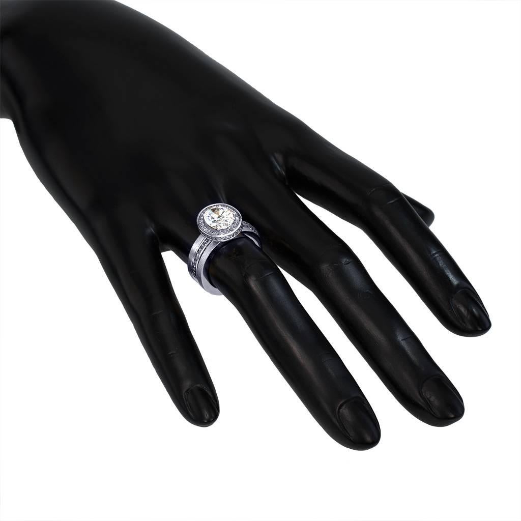 Alex Soldier Anello di fidanzamento in oro con diamante, amore eterno, unico nel suo genere in vendita 2