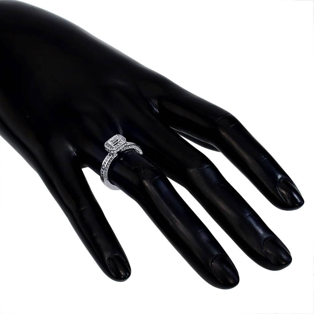 da uomo o donna Alex Soldier Anello di fidanzamento in oro con diamante, unico nel suo genere, Made in NYC in vendita