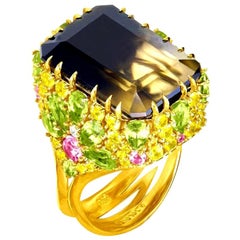Anello Alex Soldier con fiore d'oro come quello visto su Scarlett Johansson Made in NYC