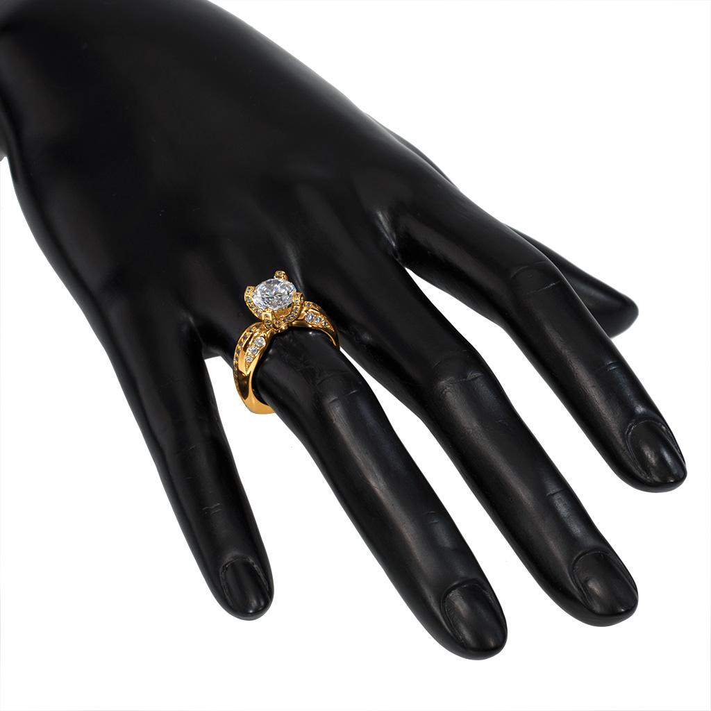 Alex Soldier - Anello di fidanzamento con diamante di moderna sensualità - Cocktail Ring In condizioni Nuovo in vendita a New York, NY