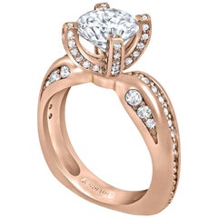 Alex Soldier Modern Sensuality Diamond Engagement Wedding Cocktail Ring