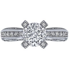 Alex Soldier Modern Sensuality Diamond Gold Engagement Wedding Cocktail Ring