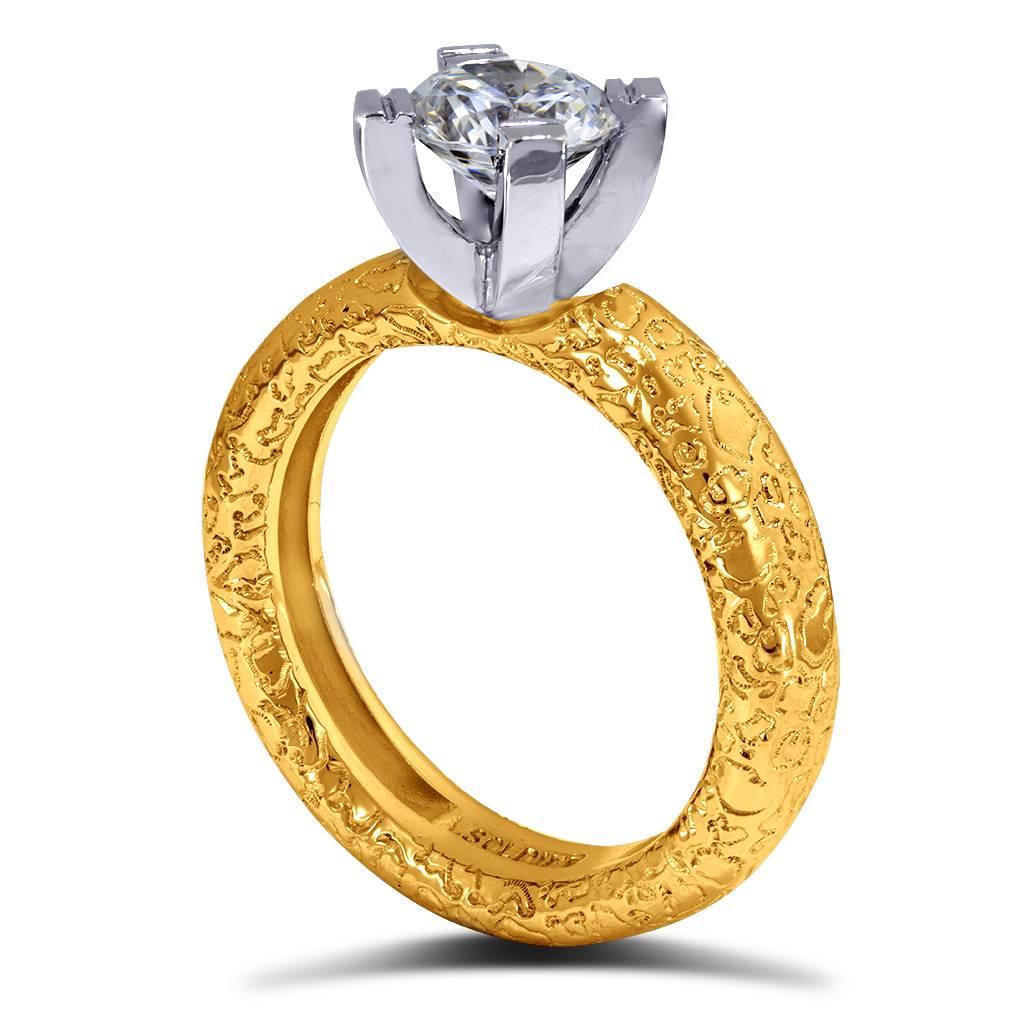 La collection Princesse d'Alex Soldier reflète la place royale qu'occupe votre future épouse dans votre cœur. La forme des griffes ressemble à une couronne pour élever son esprit et exprimer votre amour. Il sert à démontrer à quel point vous