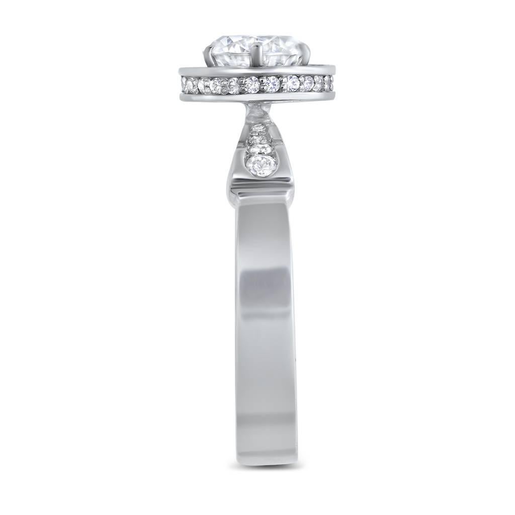 Contemporaneo Anello Alex Soldier Serendipity con diamanti e platino. Realizzato a mano a NYC. in vendita