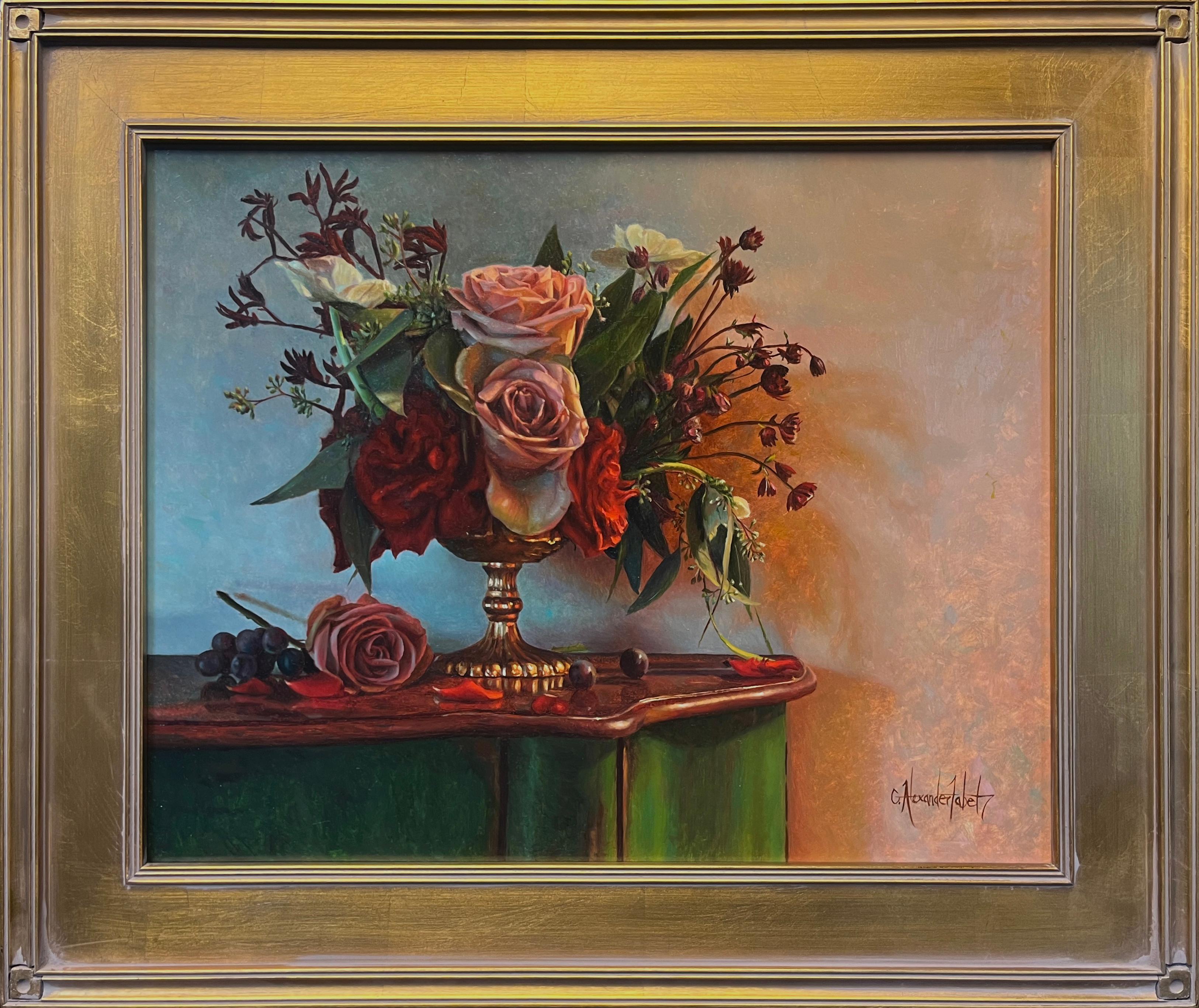 Still-Life Painting di Alex Tabet - Bellezza effimera
