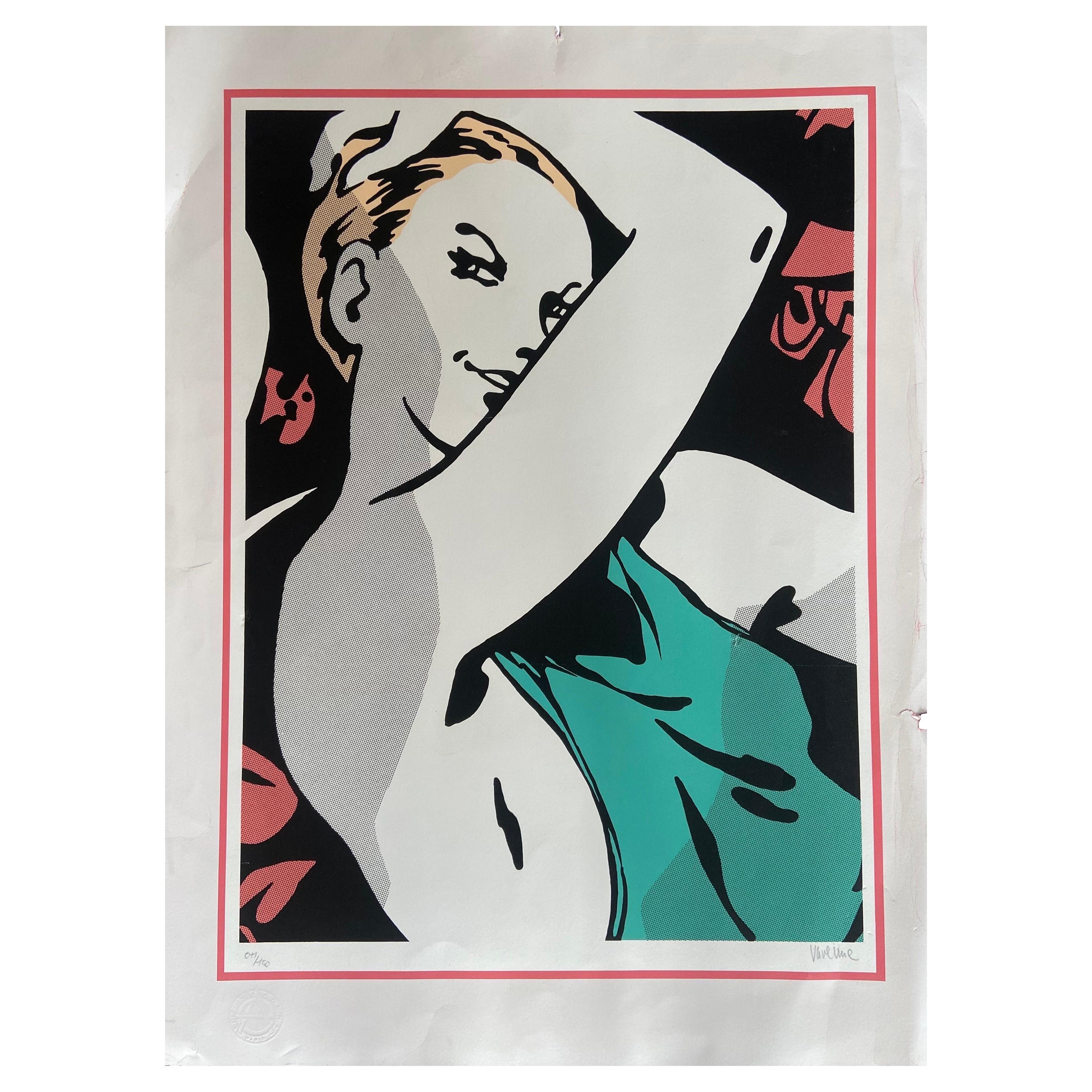 Alex Varenne Pop Art firmato in edizione limitata, Francia