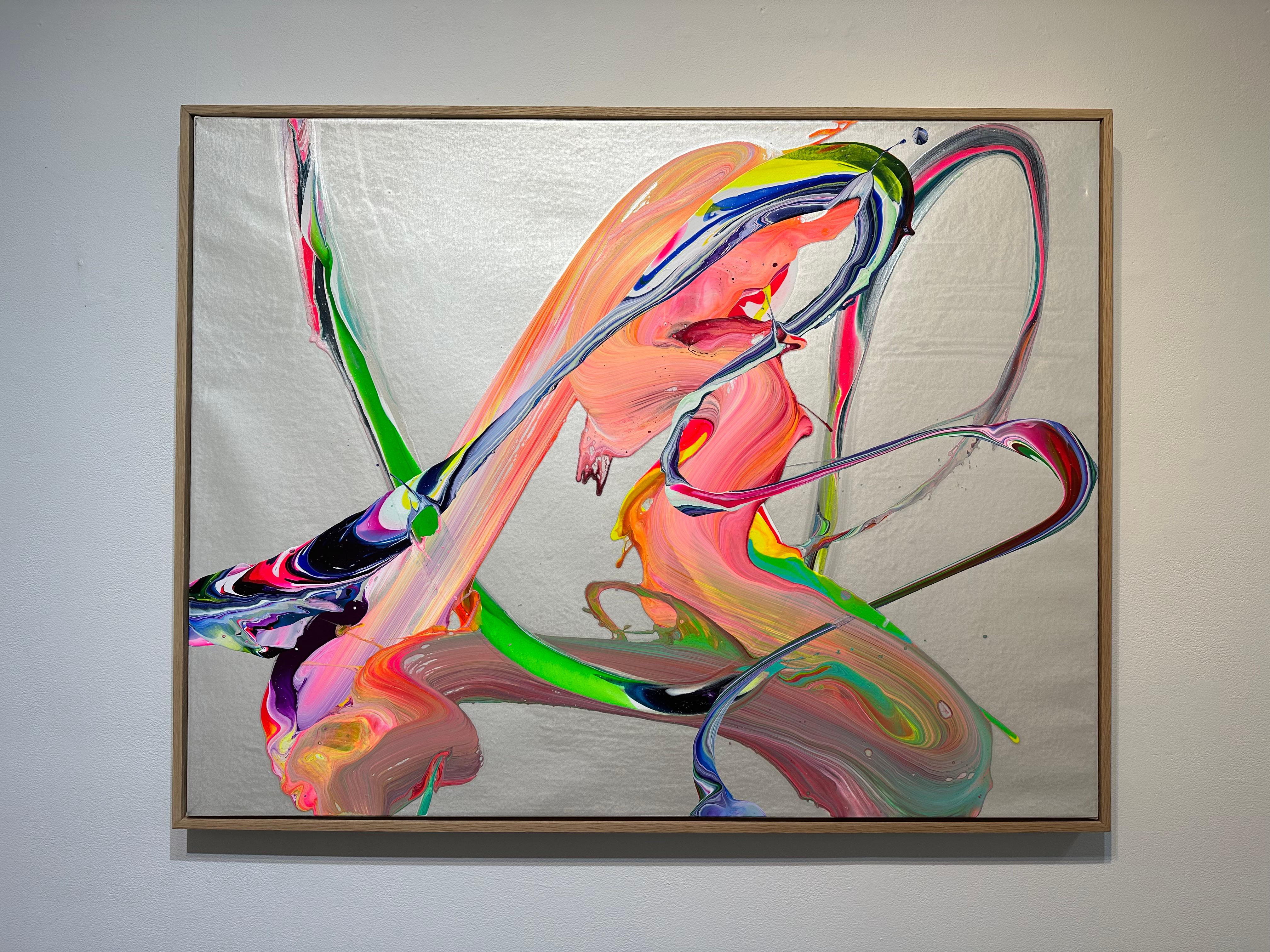 Alex Voinea Abstract Painting - av 1081