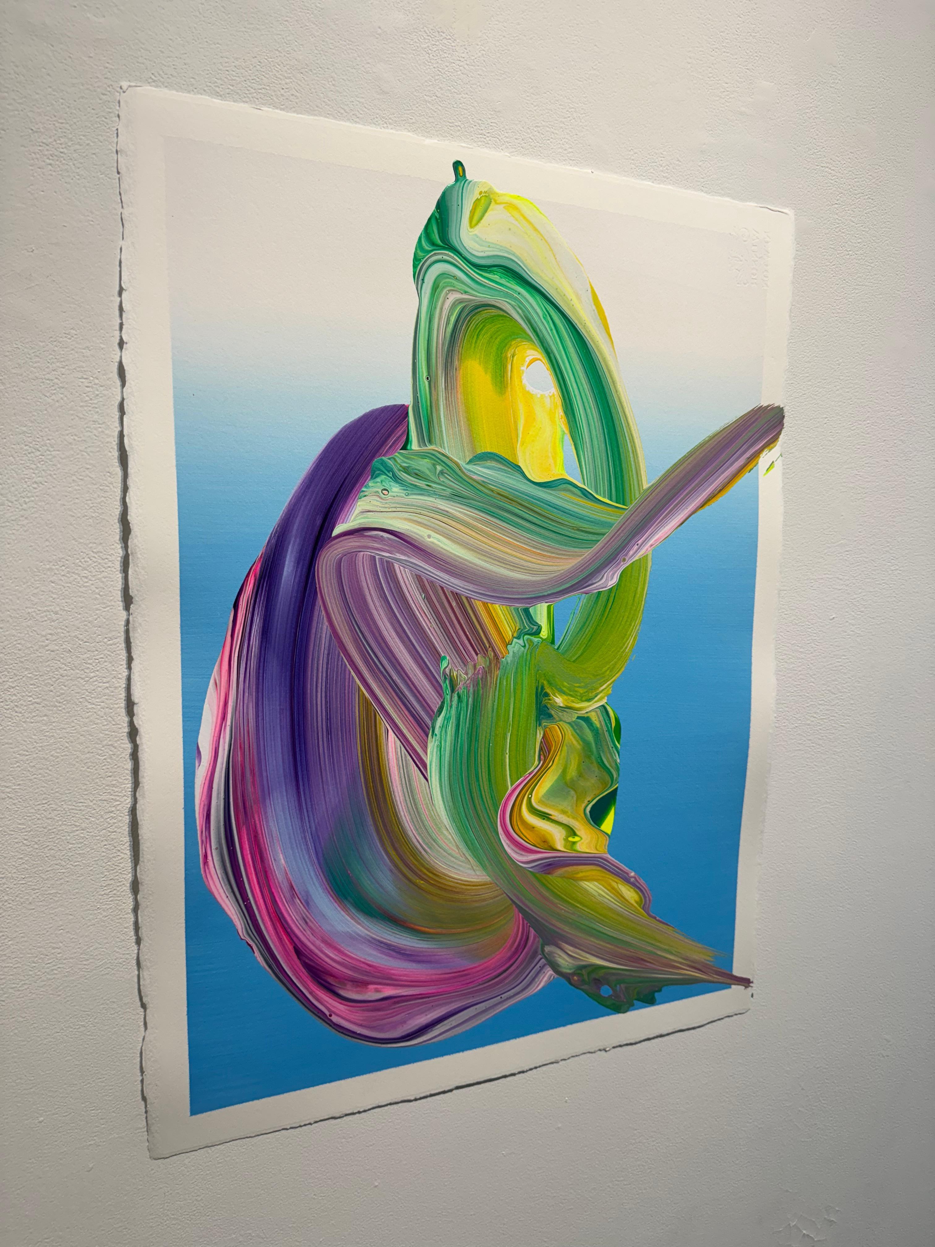 AVP 1125 (Grau), Abstract Painting, von Alex Voinea