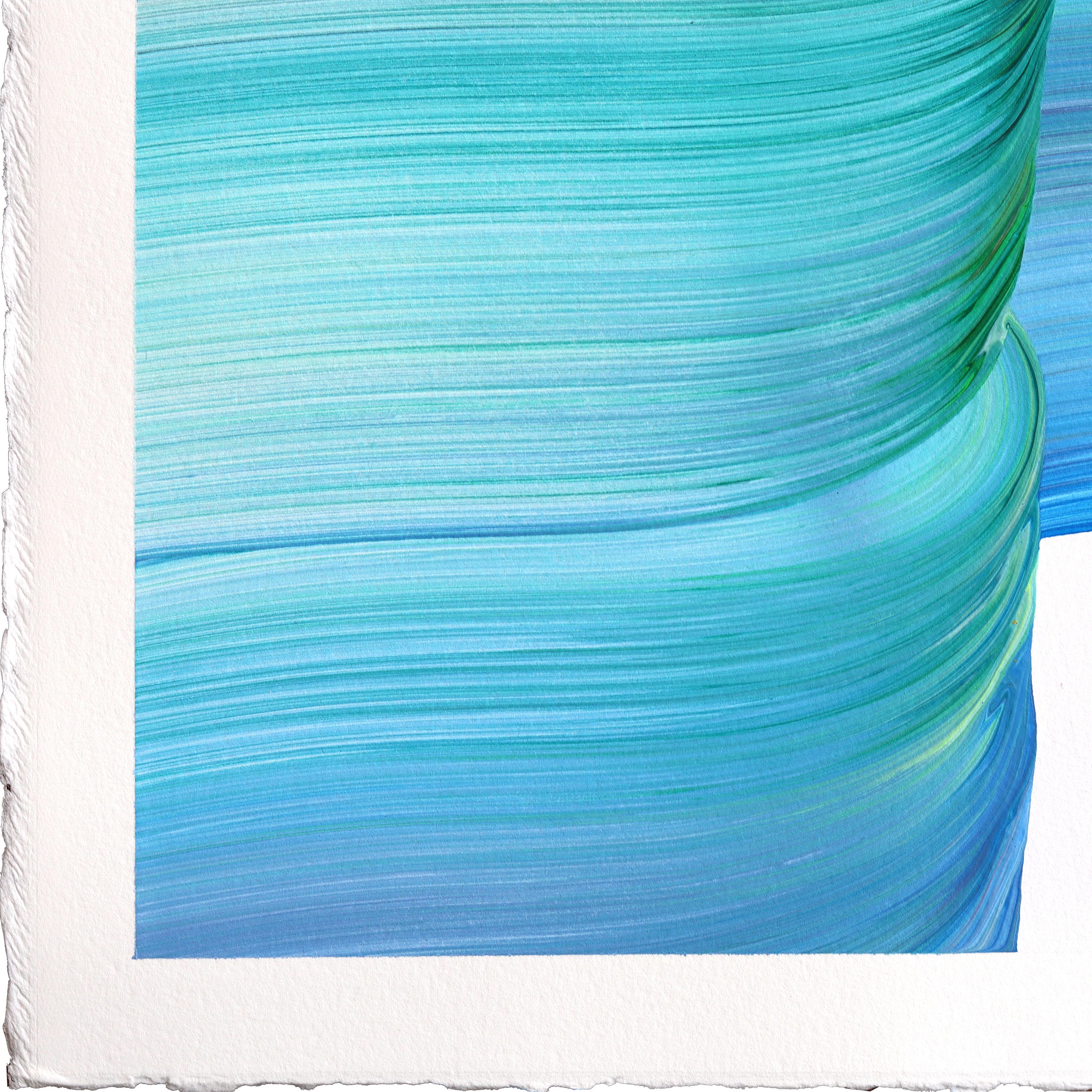 Die farbenfrohen abstrakten Kunstwerke des rum�änischen Künstlers Alex Voinea sind inspiriert von Experimenten mit Farbe, die über vibrierende Oberflächen gegossen wird, wie z. B. Lautsprecher bei voller Lautstärke. Alex Voinea kollaboriert mit dem