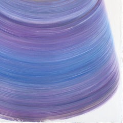 avp_1219 - Pintura original abstracta contemporánea sobre papel, empapada de color