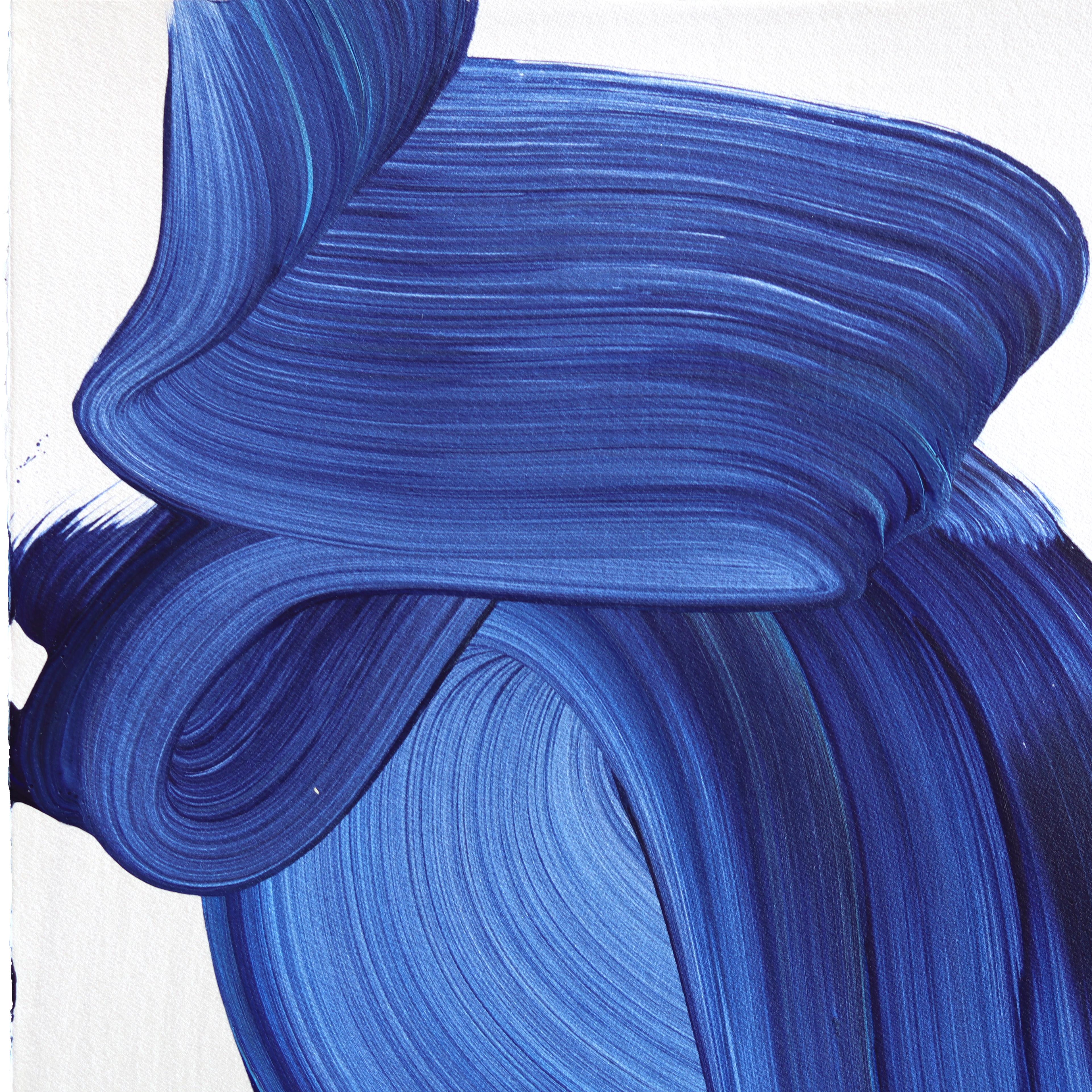 Las coloridas obras de arte abstracto del artista rumano Alex Voinea se inspiran en experimentos con pintura vertida sobre superficies vibrantes, como altavoces a todo volumen. Alex Voinea colabora con el azar para evocar la energía del momento.