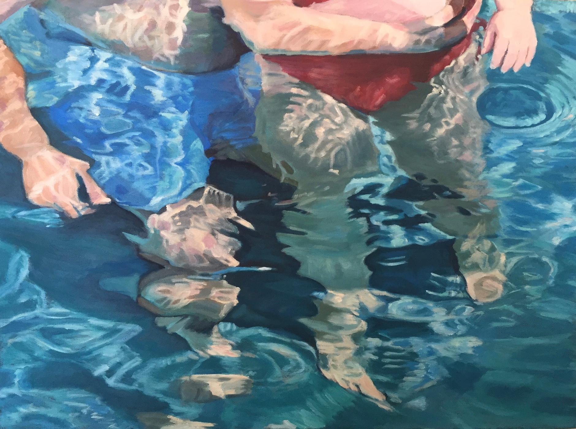 Figurative Painting de Alexa De Los Reyes - Trifectious, Pintura figurativa realista, 2016