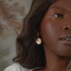 Alexa Gold Vermeil Hoop Earrings