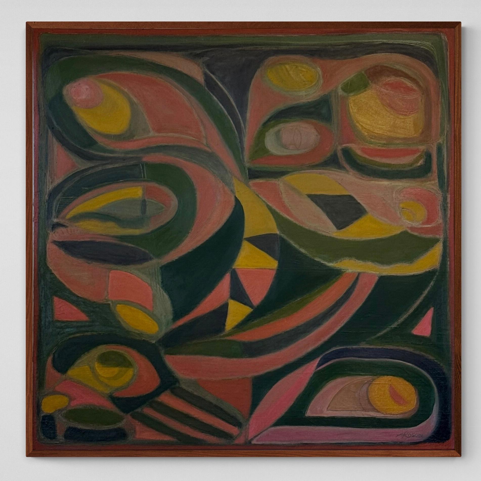 Boogie Woogie no.1, Abstrakt, Zeitgenössisch, Landschaft, Natur im Angebot 3