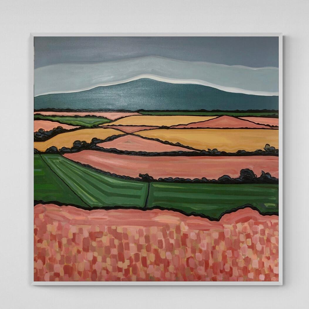 Devon Hille. N. 1 e N. 2, dittico, pittura originale, paesaggio in vendita 5