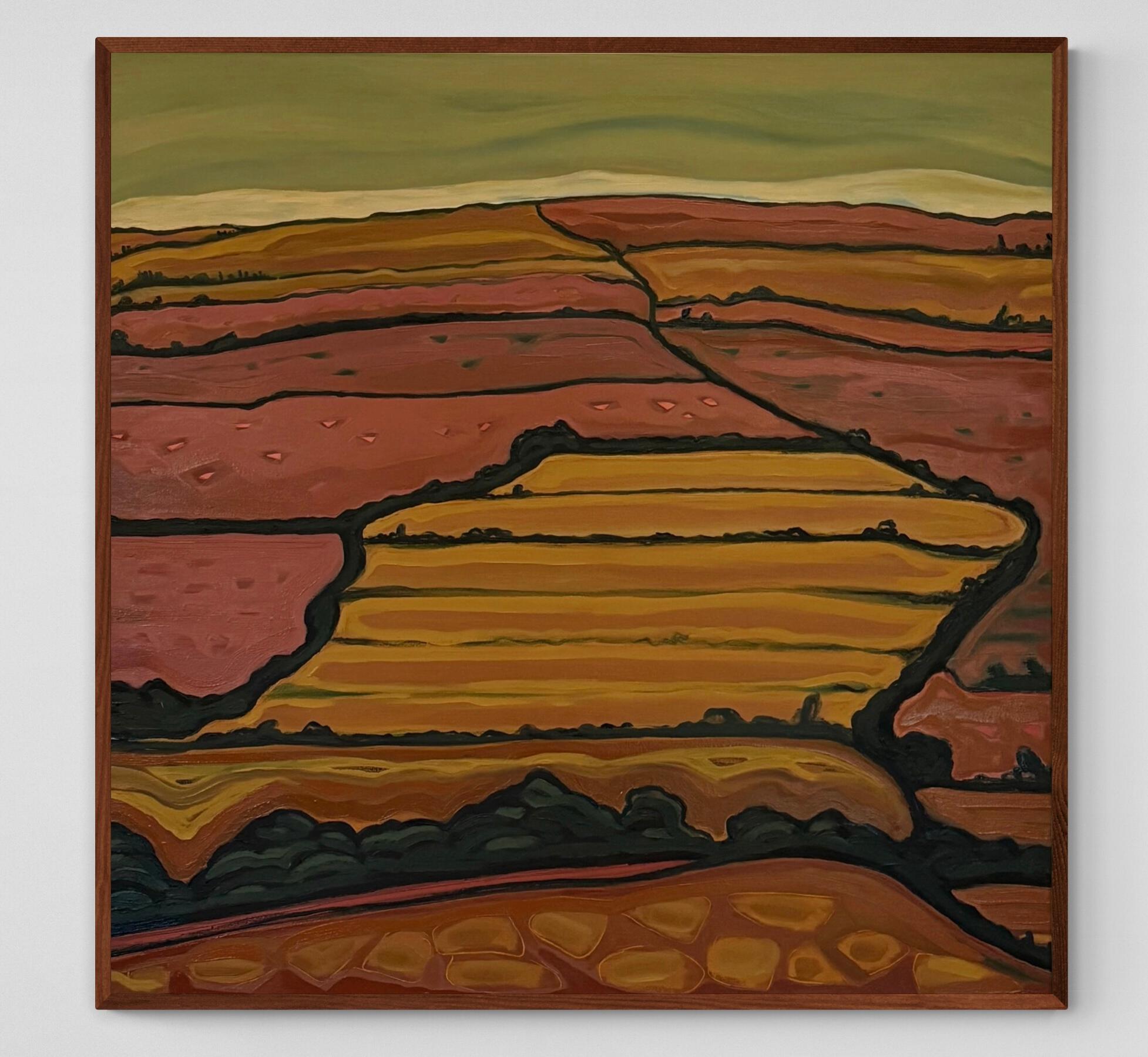 Fields of Flow no.1, Abstract, Contemporary, landscape, nature For Sale 6