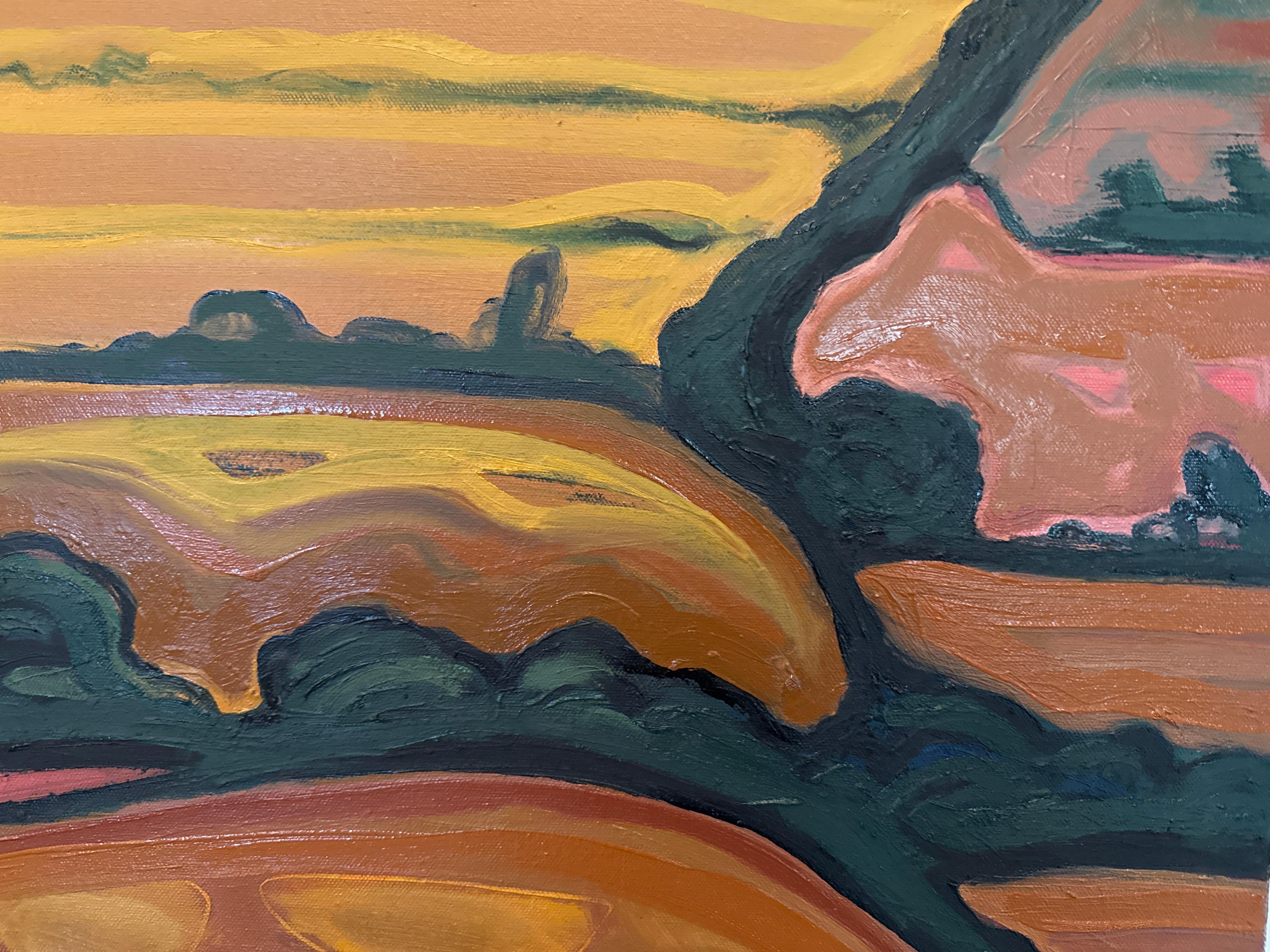 Fields of Flow no.1, Abstract, Contemporary, landscape, nature For Sale 7