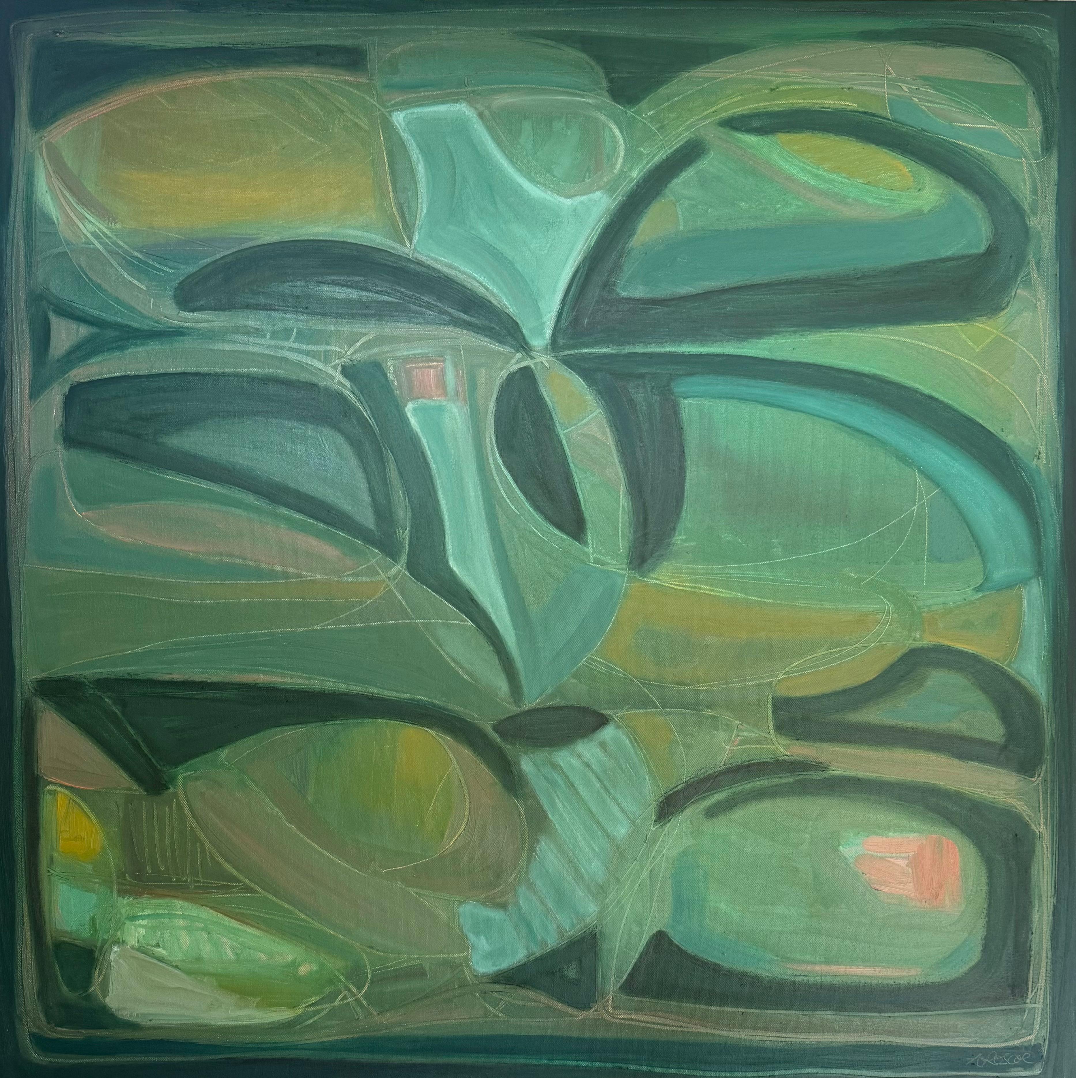 Forms and Flow no.1, Abstract, Contemporary, landscape, nature