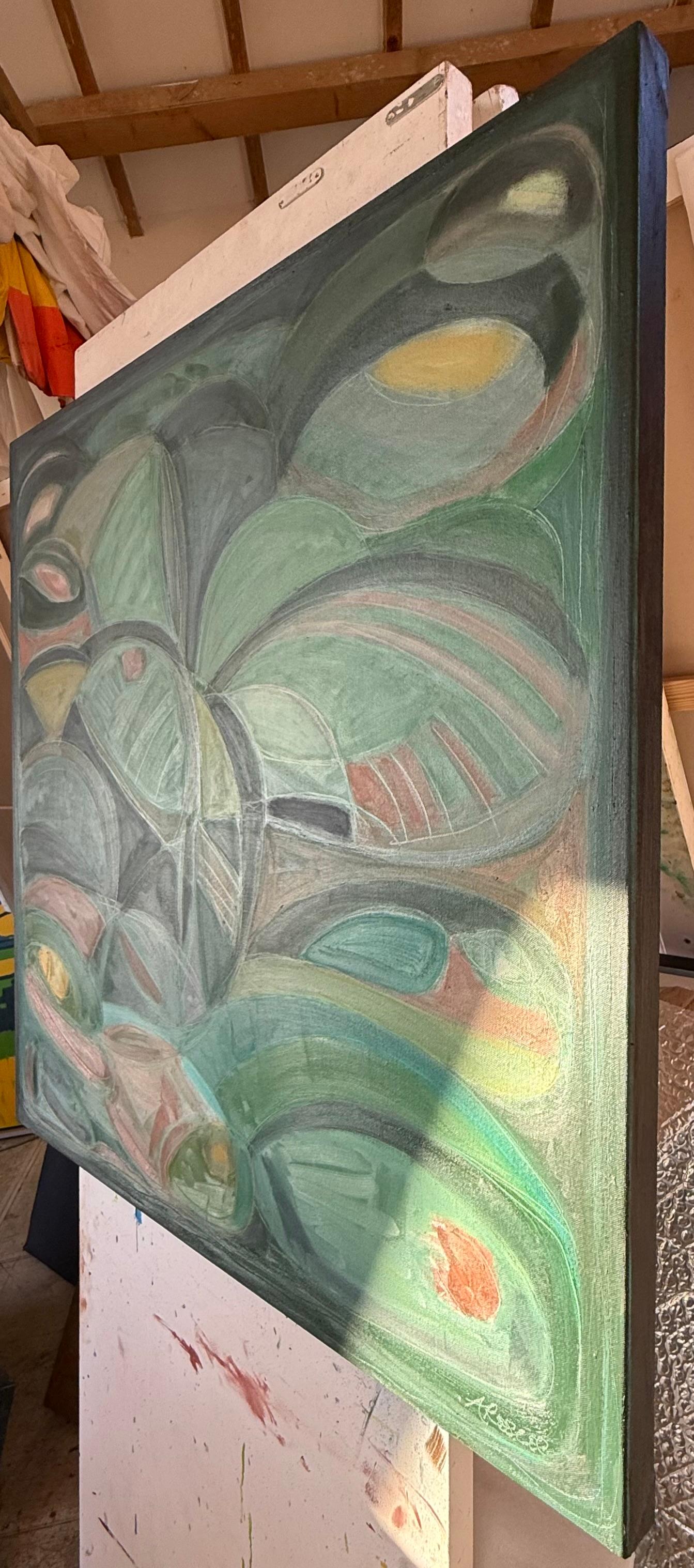 Forms and Flow no.2, Abstract, Contemporary, landscape, nature For Sale 3