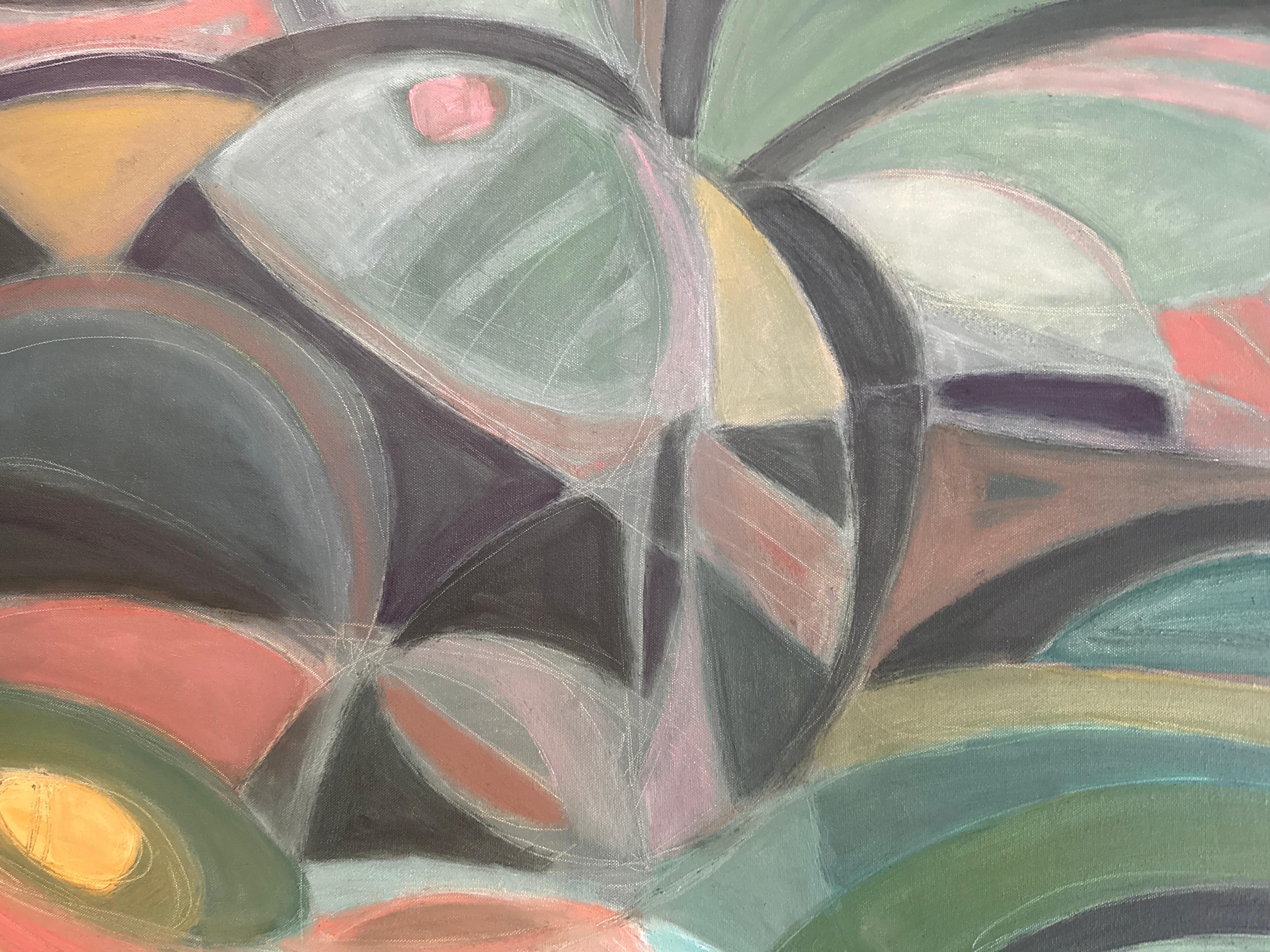 Forms and Flow no.2, Abstract, Contemporary, landscape, nature For Sale 4