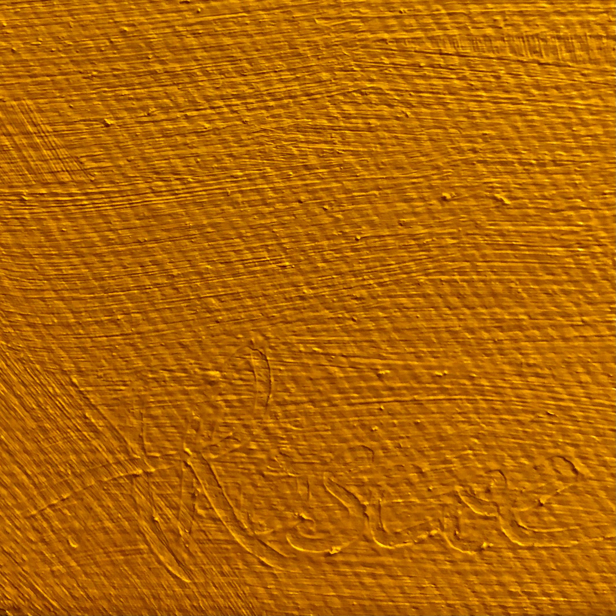 Hill View no. 6, Originalgemälde, abstrakte Kunst, ländlich, rosa, helle Kunst (Zeitgenössisch), Painting, von Alexa Roscoe