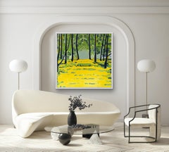 Into The Woods no.1, Alexa Roscoe, Landscape painting, Vibrant art [2022]