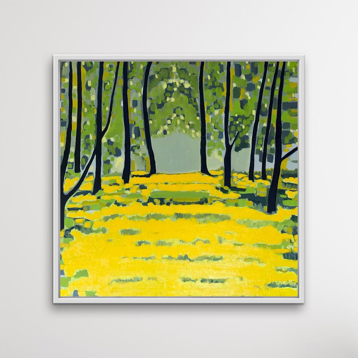 Into The Woods no.1, Alexa Roscoe, Landschaftsmalerei, Leuchtende Kunst [ 2022] im Angebot 2