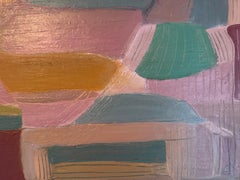 Layers and Forms no.1, Abstrakt, Zeitgenössisch, Landschaft, Natur