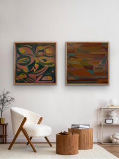 Layers and Forms no.1 
Boogie Woogie no.1, diptyque, Abstrait, Contemporain