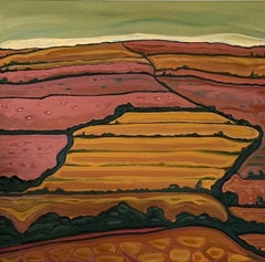 Regenbogenfelder  Nr.2, Abstrakt, Contemporary