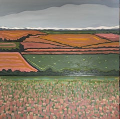 Vista da Beacon Hill n. 1, Astratto, Contemporaneo, Paesaggio, Natura