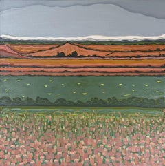 Vista da Beacon Hill n. 2, Astratto, Contemporaneo, Paesaggio, Natura