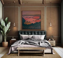 Walking in Devon no.1, Abstract, Contemporary, landscape, nature