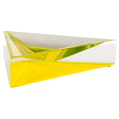Alexanda Von Furstenberg Acrylic Delta Dish in Yellow